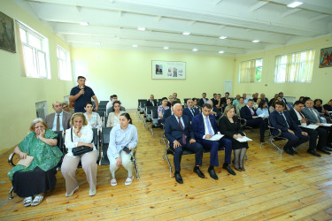 23 iyun 2026-cı il tarixində Binəqədi Rayon İcra Hakimiyyətinin başçısı Elxan Allahverdiyevin 9-cu mikroayon sakinləri ilə səyyar qəbulu