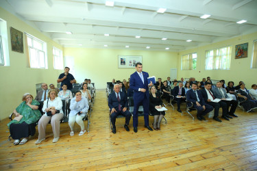 23 iyun 2026-cı il tarixində Binəqədi Rayon İcra Hakimiyyətinin başçısı Elxan Allahverdiyevin 9-cu mikroayon sakinləri ilə səyyar qəbulu