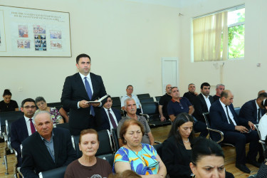 24 sentyabr 2026-cı il tarixində Binəqədi Rayon İcra Hakimiyyətinin başçısı Elxan Allahverdiyevin 9-cu mikrorayon sakinləri ilə səyyar qəbulu