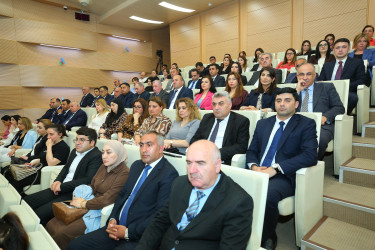 08 may 2026-cı il tarixində “Şəhərsalma və Memarlıq İli” çərçivəsində Binəqədi  rayonunda Ümummilli Lider Heydər Əliyevin anadan olmasının 103-cü ildömümünə həsr olunmuş “TARİXİN, LİDERLİYİN VƏ XİLASKARLIĞIN HEYDƏR ƏLİYEV ZİRVƏSİ" adlı tədbir