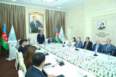 14 iyul 2025-ci il tarixində ümummilli lider Heydər Əliyevin Azərbaycanda ilk dəfə siyasi  hakimiyyətə gəlişinə həsr olunmuş “14 iyul 1969-cu il: Tərəqqi yolunun başlanğıcı” mövzusunda tədbir
