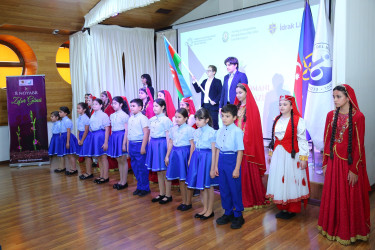 3 noyabr 2025-ci il tarixində “İdrak” liseyində 8 Noyabr-Zəfər Gününün beşinci ildönümünə həsr olunmuş "Zəfərin qəhrəmanları: şəhidlər və qazilər" adlı tədbir