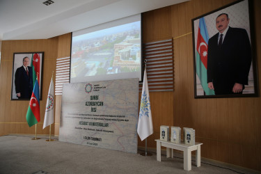 23 iyul 2025-ci il tarixində Binəqədi rayonunda “Konstitusiya və Suverenlik İli” çərçivəsində “Qərbi Azərbaycan İrsi: Ermənistanda azərbaycanlılara məxsus qəbiristanlıqların sistemli qaydada dağıdılmasının nəticələri və  beynəlxalq hüquqi məsuliyyətə dair” hesabat və materiallar kitabının I cildinin təqdimat mərasimi