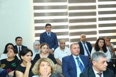 03 iyul 2025-ci il tarixində Binəqədi Rayon İcra Hakimiyyətinin başçısı Elxan Allahverdiyevin 7-ci mikrorayon sakinləri ilə səyyar qəbulu