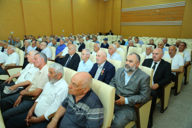 21 iyun 2025-ci il tarixində Binəqədi Rayon Ağsaqqallar Şurasının hesabat konfransı