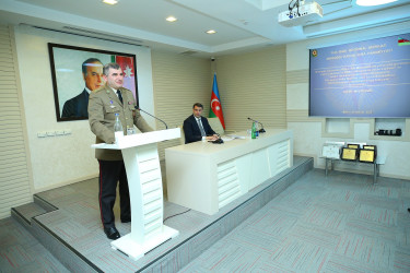 18 dekabr 2025-ci il tarixində “Binəqədi rayonunda 2025-ci ildə Mülki müdafiə sahəsində görülmüş işlərin yekunları və 2026-cı ildə qarşıda duran vəzifələr” və “Yanğın təhlükəsizliyinin təmin olunmasında Fövqəladə Hallar Nazirliyi, yerli icra hakimiyyəti və özünüidarəetmə orqanlarının birgə fəaliyyəti” mövzusunda rayon müşavirəsi