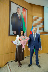 19 noyabr 2025-ci il tarixində Yeni Azərbaycan Partiyasının təsis edilməsinin 33-cü ildönümünə həsr olunmuş “Yeni Azərbaycan Partiyası: Heydər Əliyev dühası və siyasi varislik” mövzusunda tədbir