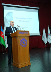 06 aprel 2026-cı il tarixində YAP Binəqədi rayon təşkilatı Ümummilli lider Heydər Əliyevin anadan olmasının 103-cü ildönümünə həsr olunmuş “Ulu öndərin tarixi missiyası – zəfərə aparan yol” adlı tədbir