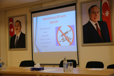 Binəqədi rayonu 205 nömrəli tam orta məktəbdə "Narkotiksiz gələcək naminə!” mövzusunda növbəti maarifləndirici tədbir 01.11.2024