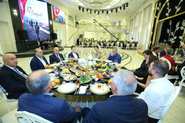 27 Sentyabr-Anım Günü ilə əlaqədar 27 sentyabr 2026-cı il tarixində Binəqədi Rayon İcra Hakimiyyətinin təşkilatçılığı ilə şəhidlərin əziz xatirəsinə ehsan süfrəsi