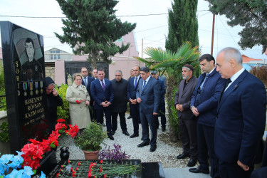 27 sentyabr 2025-ci il tarixində 27 Sentyabr - Anım Gününün beşinci ildönümünün qeyd olunması ilə əlaqədar  II Fəxri Xiyaban, Xocəsən, Biləcəri və Binəqədi qəsəbələrində yerləşən Vətən müharibəsi Şəhidlərinin Xiyaban Komplekslərinin ziyarəti