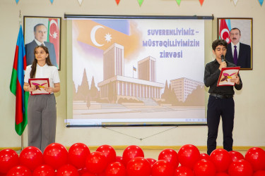 20 may 2025-ci il tarixində 83 nömrəli məktəb-liseyin birgə təşkilatçılığı ilə "Konstitusiya və Suverenlik ili"nə həsr edilmiş "Suverenliyimiz-Müstəqilliyimizin zirvəsi" adlı tədbir
