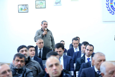 15 yanvar 2026-cı il tarixində Binəqədi Rayon İcra Hakimiyyətinin başçısı Elxan Allahverdiyevin Biləcəri qəsəbə sakinləri ilə səyyar qəbulu