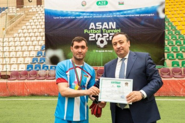 Ümumilli Lider Heydər Əliyevin anadan olmasının 99-cu ildönümü ilə əlaqədar "ASAN xidmət" əməkdaşları arasında mini futbol turniri keçirildi.