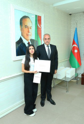 11 sentyabr 2026-cı il tarixində  2025-2026-cı tədris ilində ali təhsil müəssisələrinə tələbə qəbulu imtahanında Binəqədi rayonu üzrə yüksək nəticə göstərən gənclərlə  görüş