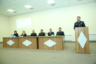 07 may 2025-ci il tarixində 335 nömrəli tam orta məktəbdə "Narkotiksiz gələcək naminə” mövzusunda görüş