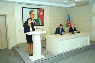 23 iyun 2025-ci il tarixində Binəqədi Rayon İcra Hakimiyyətinin inzibati binasında 23 İyun–“Dövlət Qulluqçularının Peşə Bayramı" münasibətilə tədbir