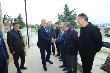 27 sentyabr 2025-ci il tarixində 27 Sentyabr - Anım Gününün beşinci ildönümünün qeyd olunması ilə əlaqədar  II Fəxri Xiyaban, Xocəsən, Biləcəri və Binəqədi qəsəbələrində yerləşən Vətən müharibəsi Şəhidlərinin Xiyaban Komplekslərinin ziyarəti