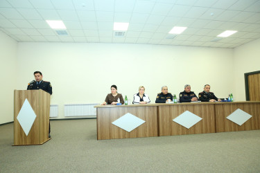 10 dekabr 2025-ci il tarixində 335 № li tam orta məktəbdə "Narkotiksiz gələcək naminə” mövzusunda növbəti maarifləndirici görüş