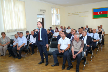 24 iyul 2025-ci il tarixində Binəqədi Rayon İcra Hakimiyyətinin başçısı Elxan Allahverdiyevin M.Ə.Rəsulzadə qəsəbəsinin sakinləri ilə səyyar qəbulu