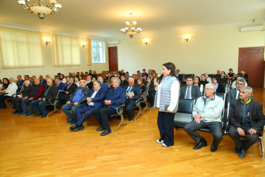 02 may 2025-ci il tarixində Binəqədi Rayon İcra Hakimiyyətinin başçısı Elxan Allahverdiyevin 8-ci mikrorayon sakinləri ilə səyyar qəbulu