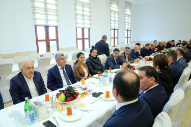 27 Sentyabr 2025-ci il tarixində Anım Gününün beşinci ildönümünün qeyd olunması ilə əlaqədar Binəqədi Rayon İcra Hakimiyyətinin təşkilatçılığı ilə Heydər Məscidində şəhidlərimizin əziz xatirəsinə ehsan süfrəsi