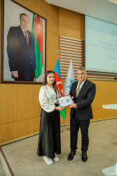 19 noyabr 2025-ci il tarixində Yeni Azərbaycan Partiyasının təsis edilməsinin 33-cü ildönümünə həsr olunmuş “Yeni Azərbaycan Partiyası: Heydər Əliyev dühası və siyasi varislik” mövzusunda tədbir