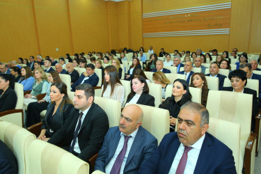 08 may 2025-ci il tarixində  “Konstitusiya və Suverenlik İli” çərçivəsində ümummilli lider Heydər Əliyevin anadan olmasının 102-ci ildönümünə həsr olunmuş “Ümummilli Lider Heydər Əliyev müstəqil Azərbaycan Konstitusiyasının müəllifidir” adlı tədbir