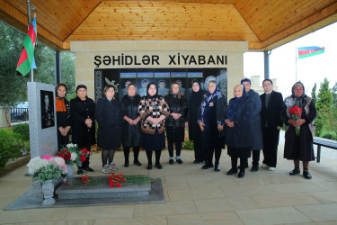 27 sentyabr 2025-ci il tarixində 27 Sentyabr - Anım Gününün beşinci ildönümünün qeyd olunması ilə əlaqədar  II Fəxri Xiyaban, Xocəsən, Biləcəri və Binəqədi qəsəbələrində yerləşən Vətən müharibəsi Şəhidlərinin Xiyaban Komplekslərinin ziyarəti