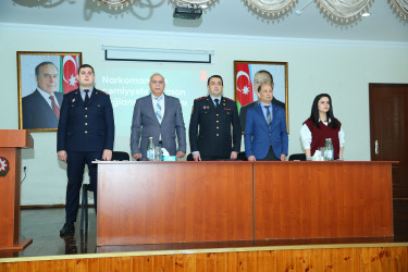 03 dekabr 2025-ci il tarixində 248 № li tam  orta məktəbdə "Narkotiksiz gələcək naminə!” mövzusunda növbəti maarifləndirici tədbir