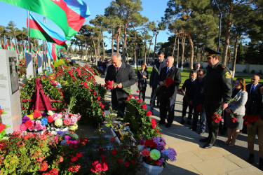 Şəhid tibb xidməti kapitanı Anar Kərəm oğlu Məmmədovun şəhadətinin ikinci ildönümü münasibətilə anım mərasimi