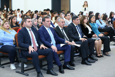 23 oktyabr 2025-ci il tarixində “Konstitusiya və Suverenlik İli” çərçivəsində Binəqədi rayonu 335 № li tam orta məktəbdə çətin həyat şəraitində olan yetkinlik yaşına çatmayanlar üçün sosial reabilitasiya və cəmiyyətə inteqrasiyası ilə bağlı tədbirlərin gücləndirilməsi, onlara tibbi və psixolojin dəstəyin göstərilməsi məqsədilə “Sən tək deyilsən!” mövzusunda maarifləndirici tədbir