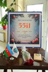 24 oktyabr 2025-ci iil tarixində General Əlağa Şıxlinski adına 135 nömrəli məktəbin 55 illik yubileyi münasibətilə tədbir