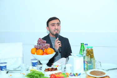 “Heydər” məscidində müqəddəs Ramazan ayı münasibətilə şəhid ailələri və qazilərə iftar süfrəsi