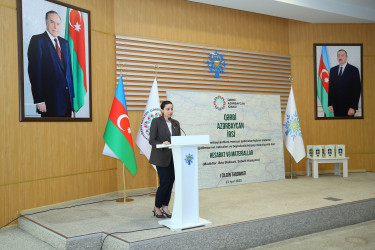 23 iyul 2025-ci il tarixində Binəqədi rayonunda “Konstitusiya və Suverenlik İli” çərçivəsində “Qərbi Azərbaycan İrsi: Ermənistanda azərbaycanlılara məxsus qəbiristanlıqların sistemli qaydada dağıdılmasının nəticələri və  beynəlxalq hüquqi məsuliyyətə dair” hesabat və materiallar kitabının I cildinin təqdimat mərasimi