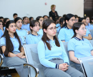 27 may 2025-ci il tarixində 83 № li məktəb-liseydə "Narkotiksiz gələcək naminə!” mövzusunda tədbir