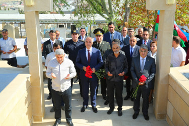 Vətən müharibəsi şəhidləri - Əli Nadir oğlu Bayramov və Ayhan Akif oğlu Haqverdiyevin şəhadətlərinin ikinci ildönümü münasibətilə anım mərasimi