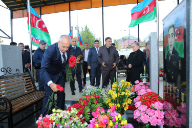 27 sentyabr 2025-ci il tarixində 27 Sentyabr - Anım Gününün beşinci ildönümünün qeyd olunması ilə əlaqədar  II Fəxri Xiyaban, Xocəsən, Biləcəri və Binəqədi qəsəbələrində yerləşən Vətən müharibəsi Şəhidlərinin Xiyaban Komplekslərinin ziyarəti