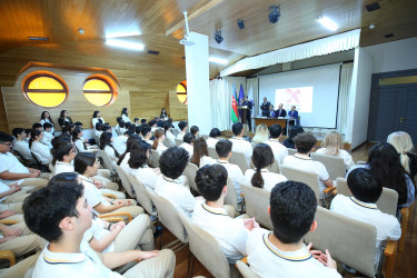 09 dekabr 2025-ci il tarixində “İdrak” liseyində "Narkotiksiz gələcək naminə!” mövzusunda növbəti maarifləndirici tədbir