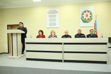 16 dekabr 2025-ci il tarixində “Vətən” İdman Liseyində "Narkotiksiz gələcək naminə” mövzusunda maarifləndirici görüş