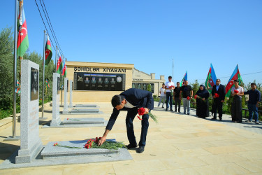 27 avqust 2022-ci il tarixində şəhid Cavid Paşazadənin doğum günü münasibətilə məzarı ziyarət edildi