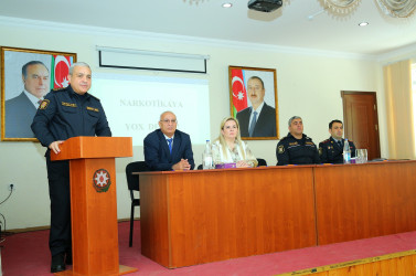 29 may 2025-ci il tarixdə 248 № li tam orta məktəbdə "Narkotiksiz gələcək naminə!” mövzusunda növbəti maarifləndirici tədbir