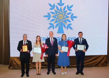 Binəqədi rayonunda Yeni Azərbaycan Partiyasının yaradılmasının 30-cu ildönümü münasibətilə təntənəli tədbir